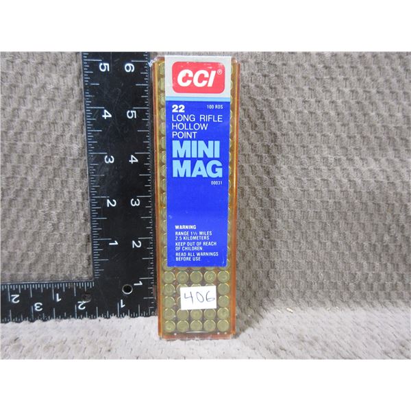22LR HP CCI Mini Mag - Box of 100