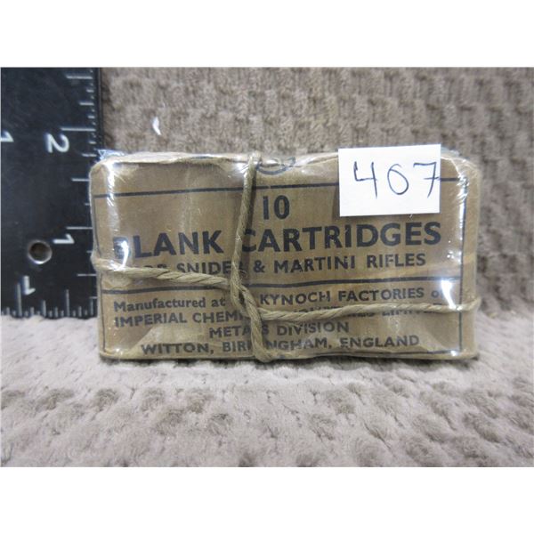 Collector Ammo - 577 Snider - 10 Blank Cartridges