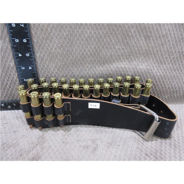 Belt With 30 270 Win. Cartridges