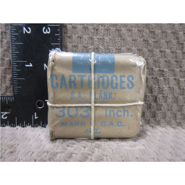 Collector Ammo - 303 Blank Cartridges - Mark V. C.A.C. NZ.
