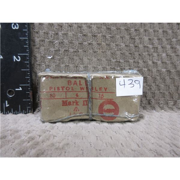 Collector Ammo - Ball Pistol Webley Mark II