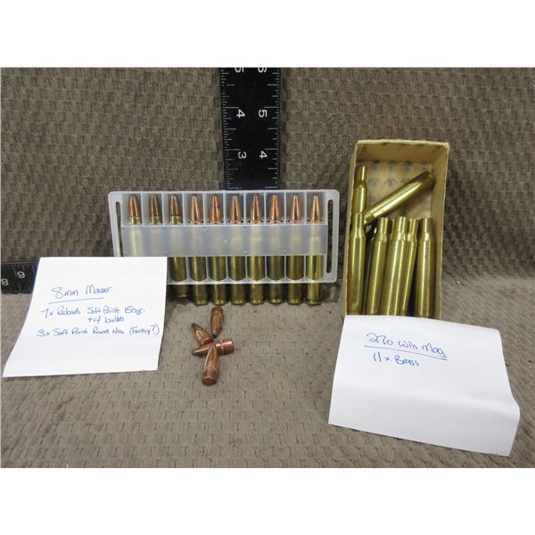 8mm Mauser & 270 Win. Mag