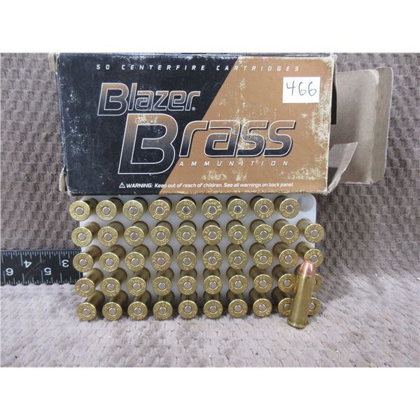 38 Special 125gr FMJ Blazer Brass Cartridges - Box of 50