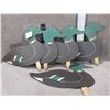 Image 1 : 5 Vintage Gevelot Duck Decoys