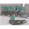 Image 2 : 5 Vintage Gevelot Duck Decoys