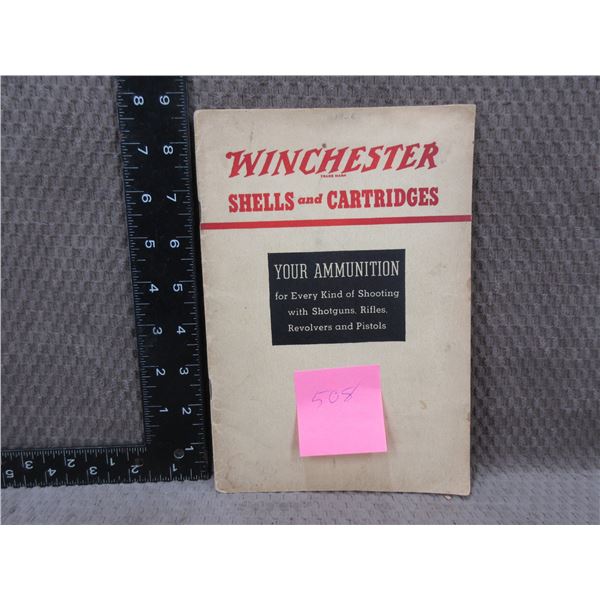 Winchester Catalogue of Shells and Cartridges