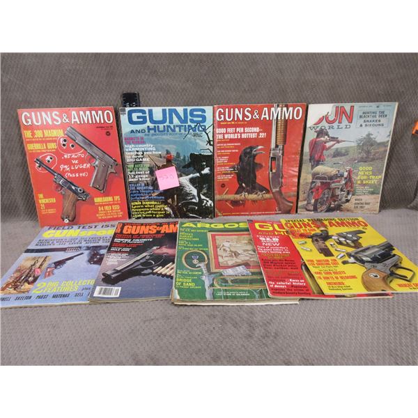 9 Hunting Magazines from 60's, 70's