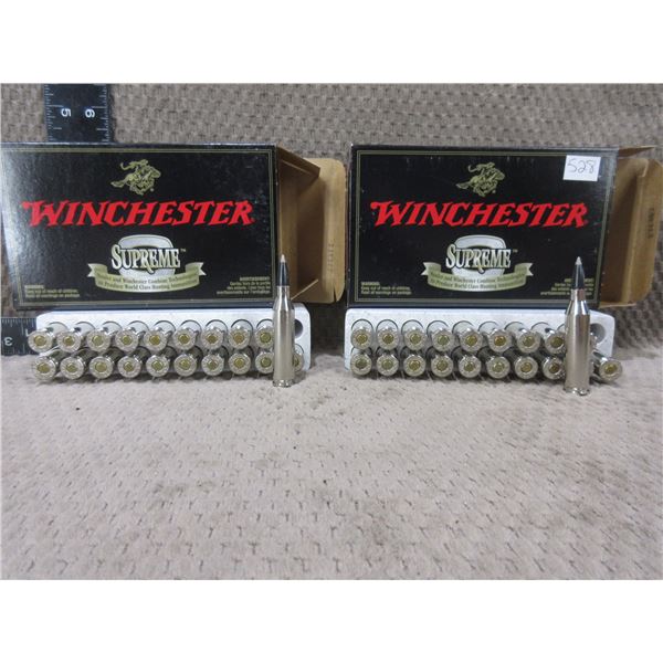 243 Win. 55gr Win. Ballistic Silvertip - 2 Boxes of 20