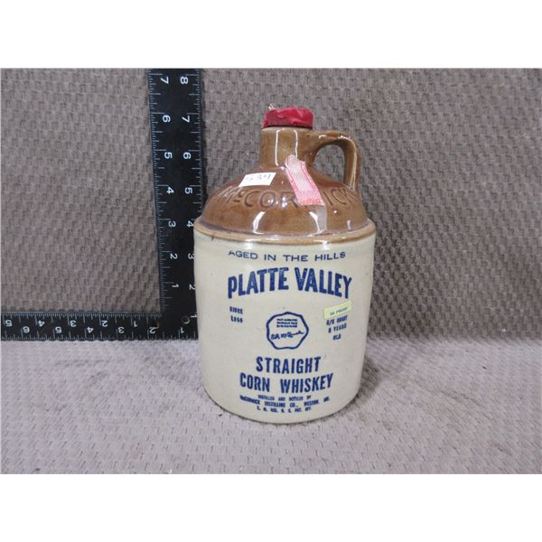 1974 Platte Valley Straight Corn Whiskey Jug