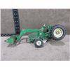 Image 2 : Vintage Ertl Steel Tractor With Front End Loader