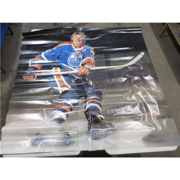 Wayne Gretzky Poster With Autograph - 6 Foot x 6 Foot