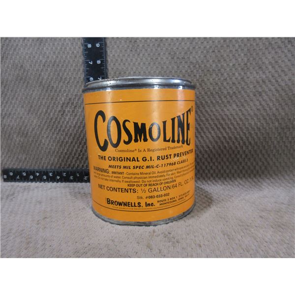 Cosmoline Rust Preventer 1/2 Gallon Jug - Appears Full
