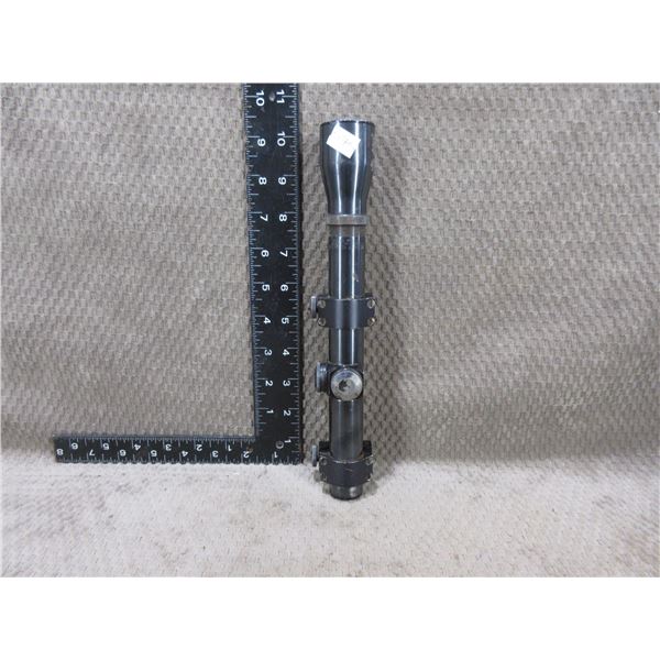 Vintage Weaver K2.5-60B Scope With Tasco 1" Rings