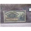 Image 1 : 1900 Canadian 25 Cent Bill - Shinplaster