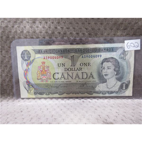 1973 - Canadian 1 Dollar Bill