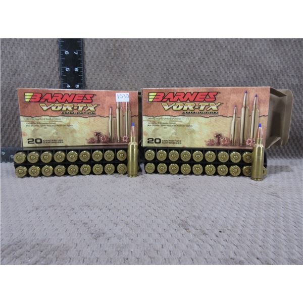 300 WSM 165gr TSX BT Barnes VOR-TX - 2 Boxes of 20