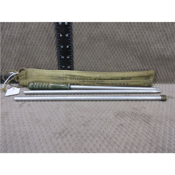 Vintage Marble's Shotgun Cleaning Rods with Original Bag