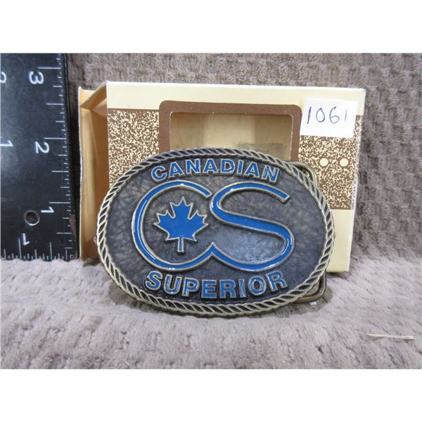 Belt Buckle - Canadian Superior -  In Box