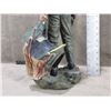 Image 6 : Cowboy Statue With Saddle - 19" Tall