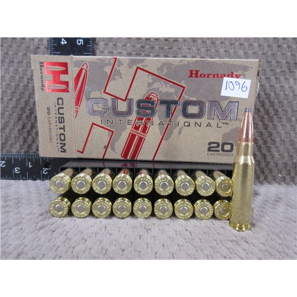 308 Win. 180gr Hornady Custom SP - Box of 20