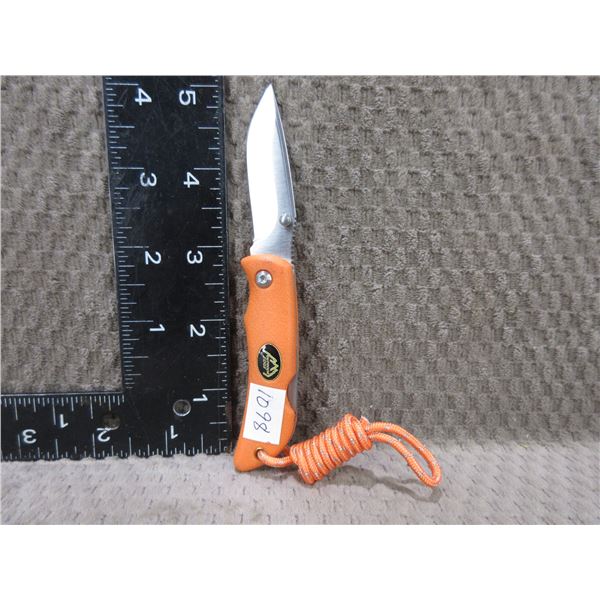 Pocket Knife - Locking - Outdoor Edge with Nylon Lanyard