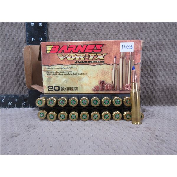 308 Win. 168gr TSX BT Barnes VOR-TX