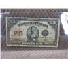 Image 1 : 1923 Canadian 25 Cent Bill - Shinplaster