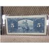 Image 2 : 1937 Canadian 5 Dollar Bill