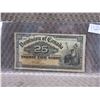 Image 1 : 1900 Canadian 25 Cent Bill - Shinplaster