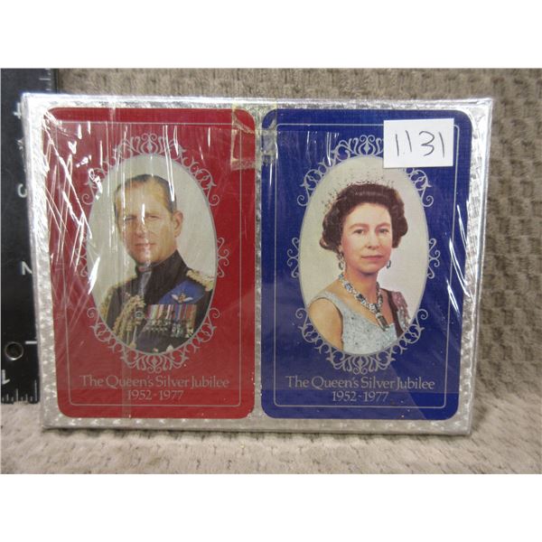 Playing Cards - The Queen's Silver Jubilee 1952-1977