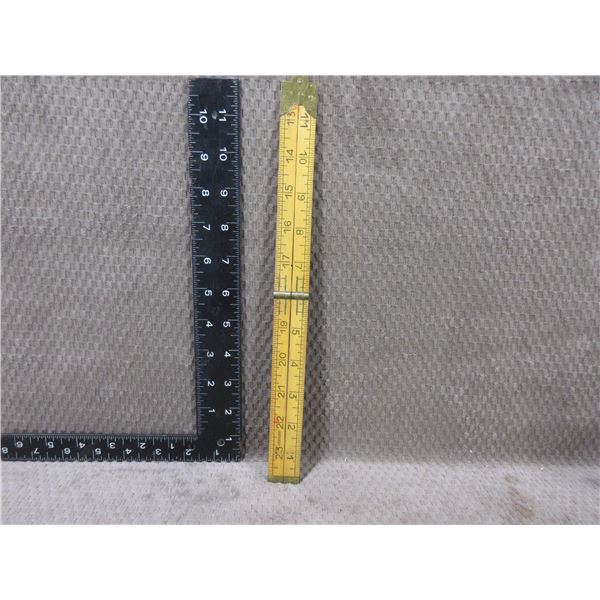 Vintage Genuine Boxwood Ruler - 24"