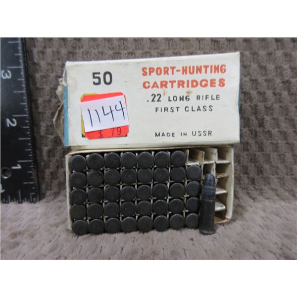 Collector Ammo - 22LR Sport-Hunting Cartridges
