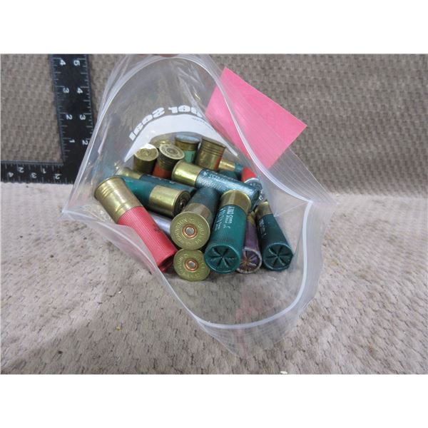 Bag of 23 Misc. Shotgun Shells