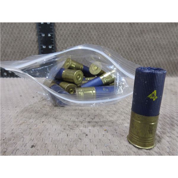 12 Ga. 2 3/4" Shotgun Shells - Bag of 12 Mixed 2 & 4 Shot
