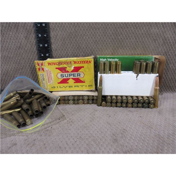 30-06 - 37 Rounds + 51 Brass - Some may be Reloads