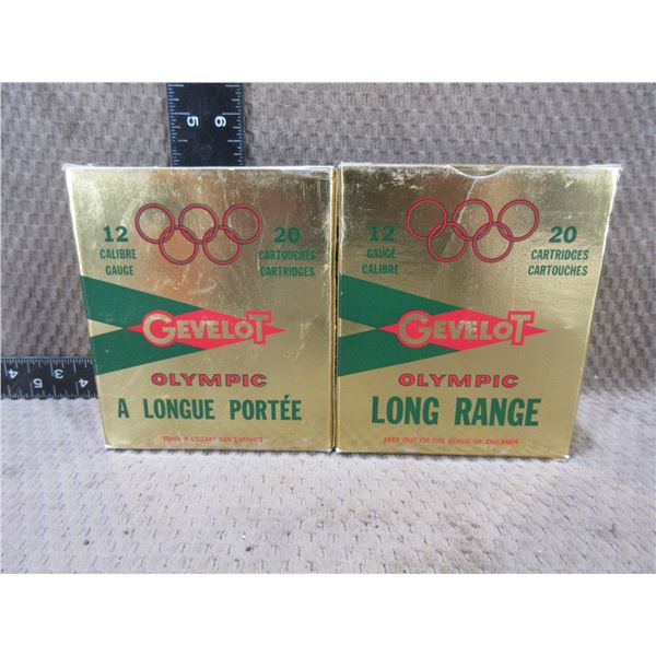 Collector Boxes - 12 Ga. Gevelot Olympic Long Range