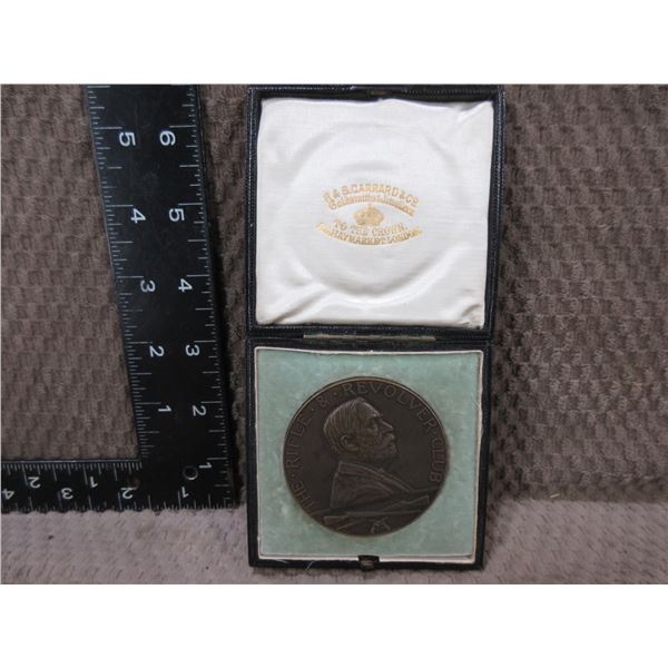 The Rifle & Revolver Club Medallion - 2 3/16" Diameter