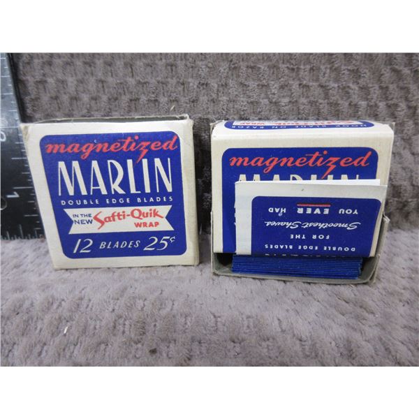 Marlin Straight Razor Blades - Box Appears Full
