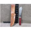 Image 2 : Fixed Blade Hunting Knife - Bill Sadler With Sheath