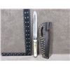 Image 1 : Fixed Blade Hunting Knife - With Sheath