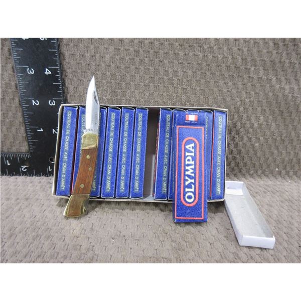NEW - Pocket Knives - Locking - Olympia - Case of 12
