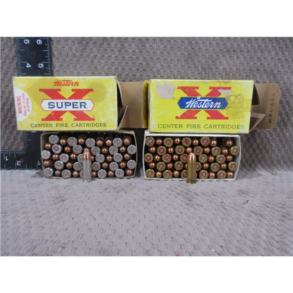 38 Auto 130gr FMC Western - 2 Boxes of 50