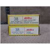 Image 2 : 38 Auto 130gr FMC Western - 2 Boxes of 50