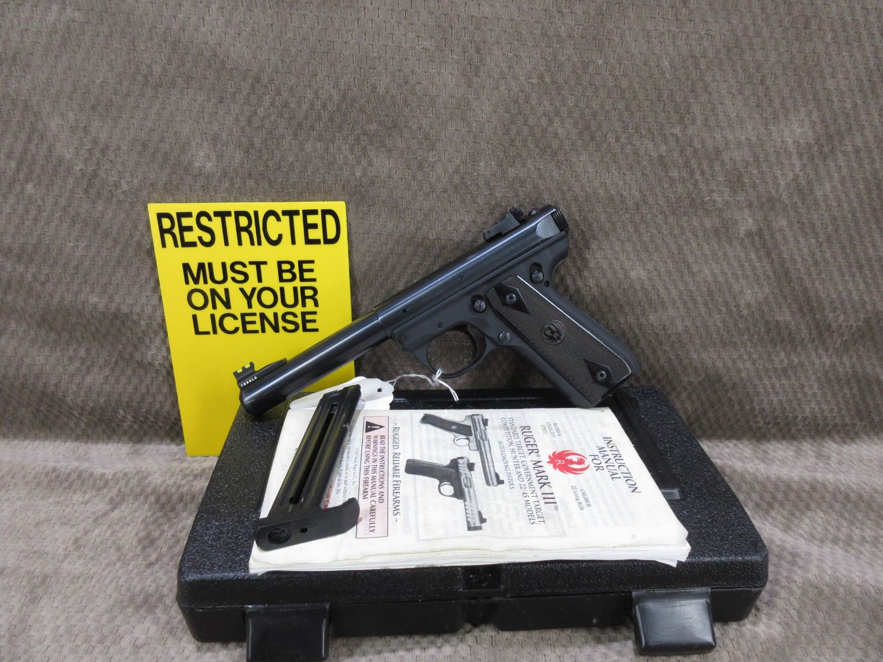Restricted - Ruger Target Model 22/45 Mark III in 22 LR