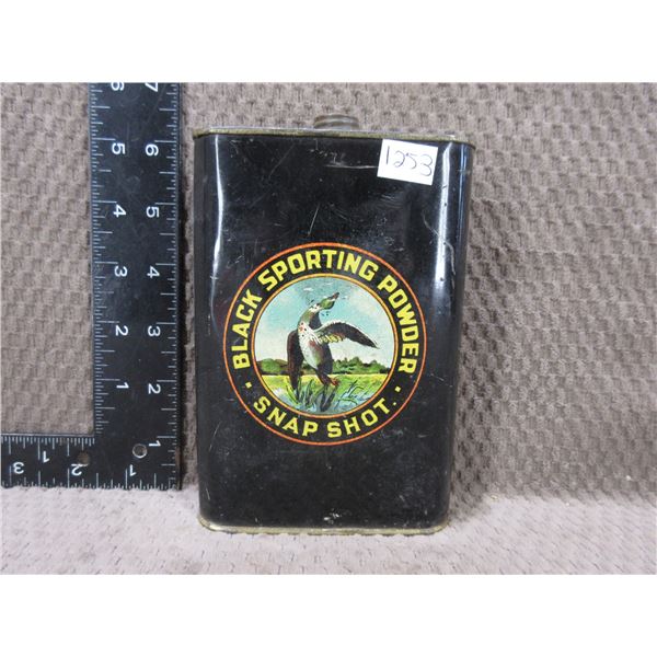 Empty Powder Can - CIL Snap Shot Black Sporting Powder