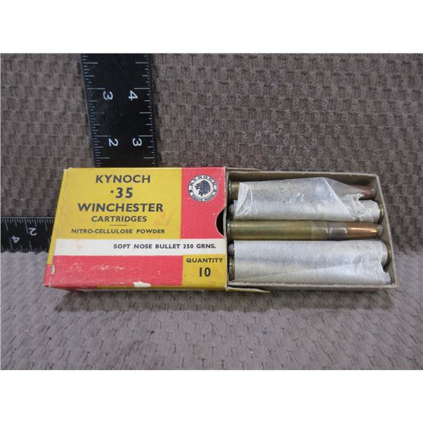 Collector Ammo - 35 Win. 250gr SNB Kynoch - Box of 10