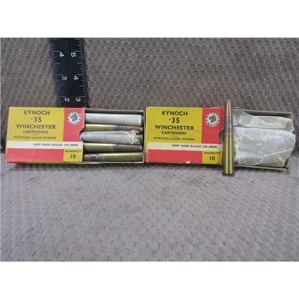 Collector Ammo - 35 Win. 250gr SNB Kynoch