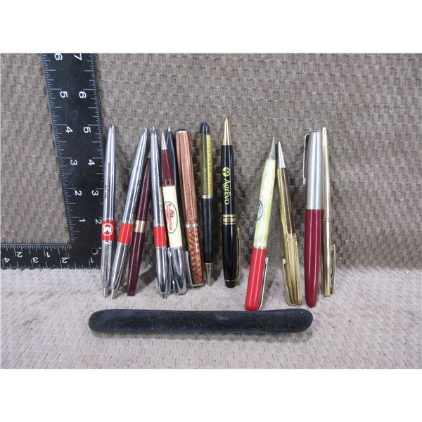 Lot of 13 Vintage Pens