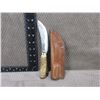 Image 2 : Fixed Blade Hunting Knife - Stag Handle With Sheath