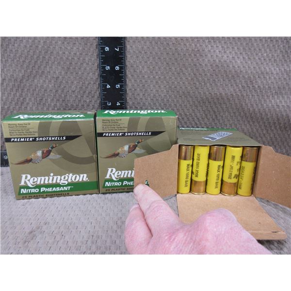 20 Ga. 2 3/4" 5 Shot Rem. Nitro Pheasant - 3 Boxes of 25